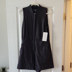 Athleta Black Brooklyn Utility Romper